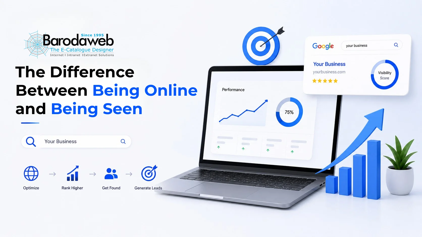 The Difference Between Being Online and Being Seen