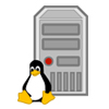 Linux Server Hosting and Open Source Operating System Logo