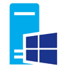 Windows Server Hosting and Microsoft Technology Logo